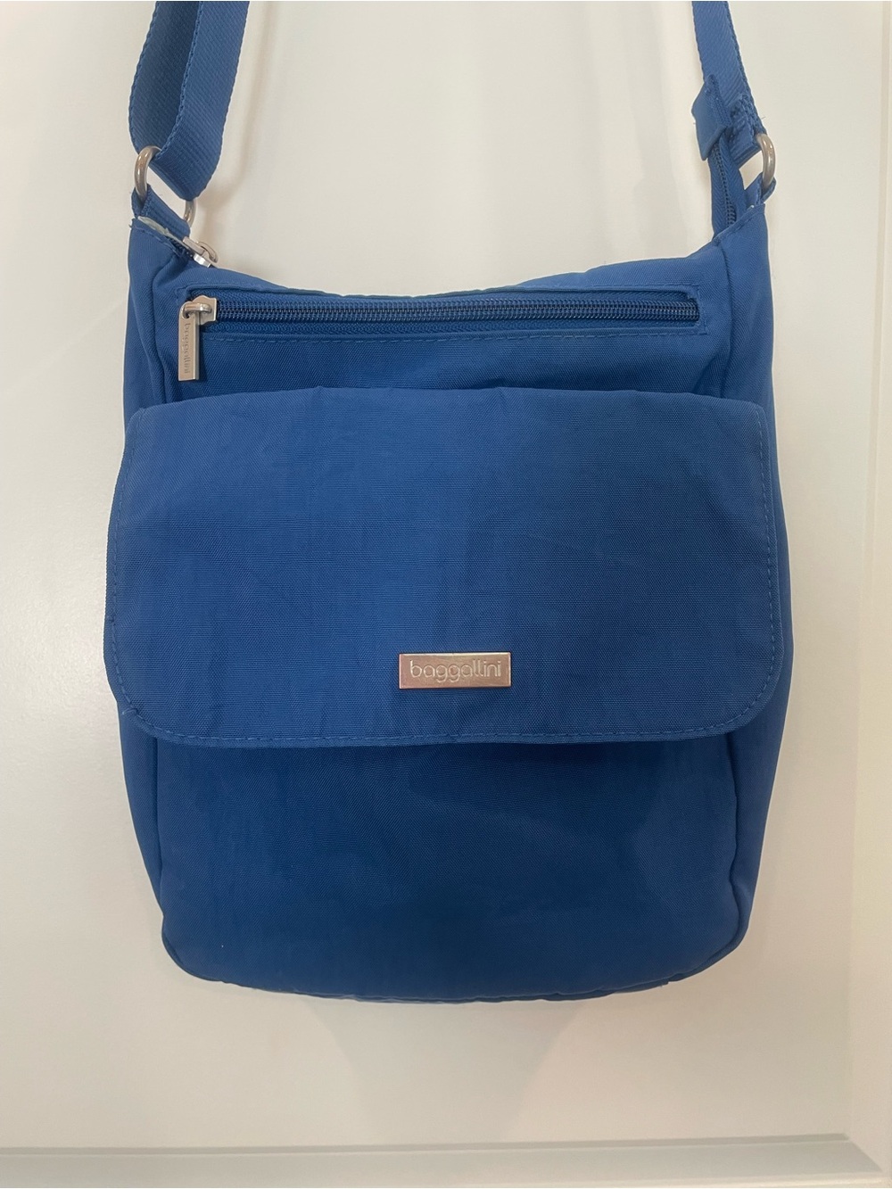 Baggallin Blue Crossbody Bag